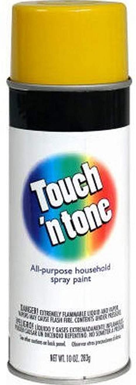 Touch N Tone Spray Paint, General Purpose, Oil Formula, Interior and Exterior Use, 20 Minutes Dry Time. Ideal for Plastic Metal, Wood, Ceramic, Concrete, Paper and More Touch N Tone Spray Paint, General Purpose, Oil Formula, Interior and Exterior Use, 20 Minutes Dry Time. Ideal for Plastic Metal, Wood, Ceramic, Concrete, Paper and More